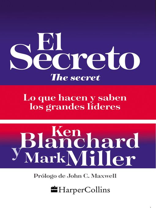 Title details for El secreto by Ken Blanchard - Available